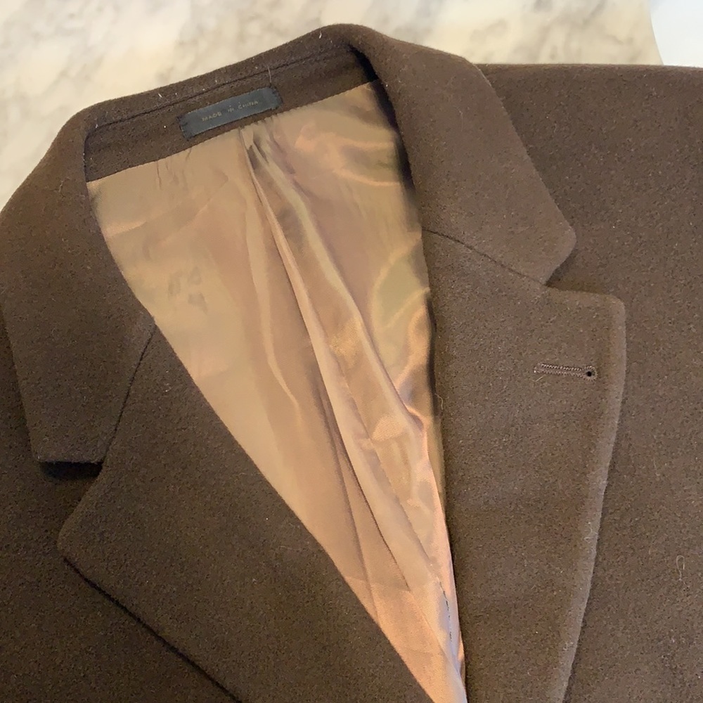 Calvin Klein Wool Overcoat - Picture 8 of 8